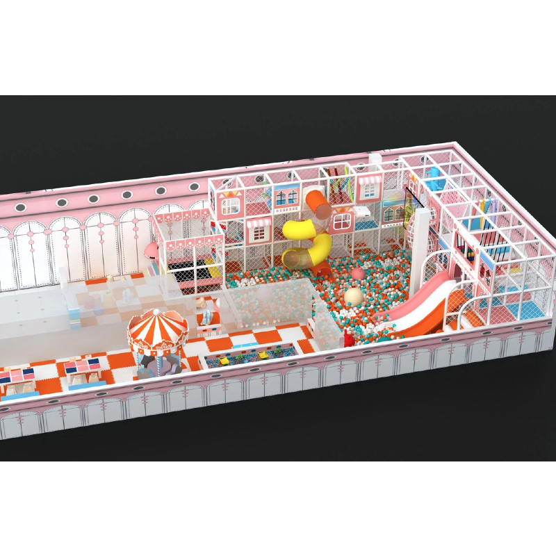 three layer spiral slide