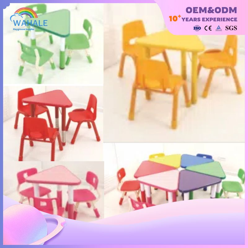 Early Education Center Indoor Children Training Can Be Spliced Table And Chair Equipment Wholesale