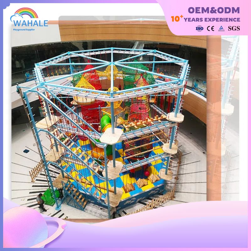 Outdoor Steel Pipe Structure Children Expand Physical Training Amusement Equipment Manufacturers