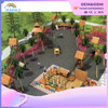 Scenic Area Outdoor Forest Theme Customized Children's Wooden Amusement Park Equipment Suppliers