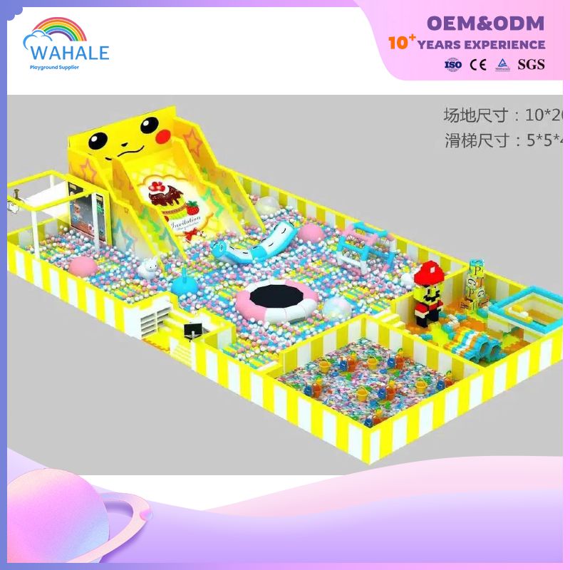 Cartoon Animation Customized Amusement Park Children's Indoor Playground Equipment Wholesale