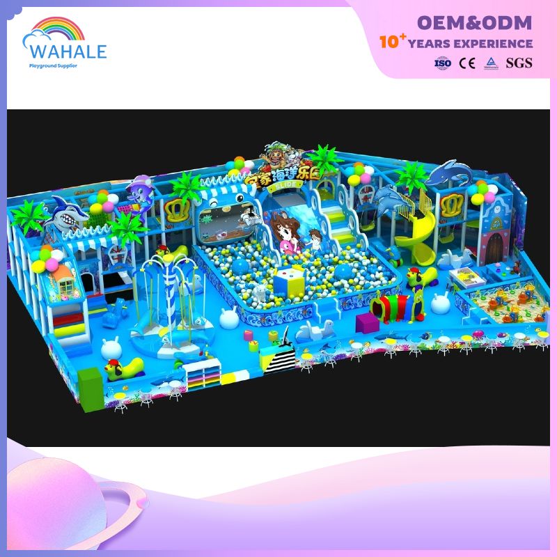 Royal Ocean Park Custom Children's Indoor Playground Equipment Wholesale