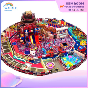 Circus Color Custom Indoor Children's Ocean Ball Pool Playground Trampoline Parkour Sports Amusement Equipment