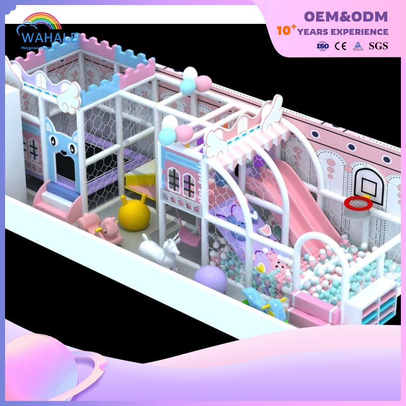 Ultimate Sports Trampoline Slide Equipment Manufacturer Children's Obstacle Indoor Adventure Park Equipment