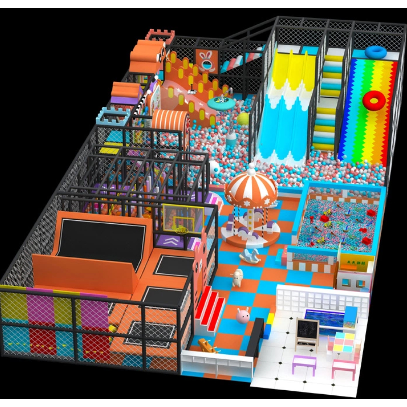 Second floor maze adventure equipment