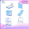European Indoor White Series Custom Children Storage Cabinet Equipment Wholesale