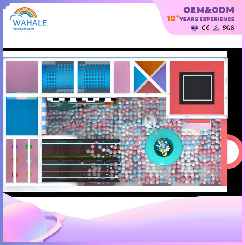 Trampoline Slide Original Equipment Manufacturer Children's Obstacles Indoor Children's Amusement Park