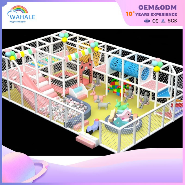 Jeux interactifs intégrés Centre de jeux commerciaux intégrés Équipement de jeu souple intérieur pour les enfants et les adultes