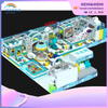 Astronaut Theme Customized Children's Playground Indoor Blue Color Amusement Park Equipment Wholesale