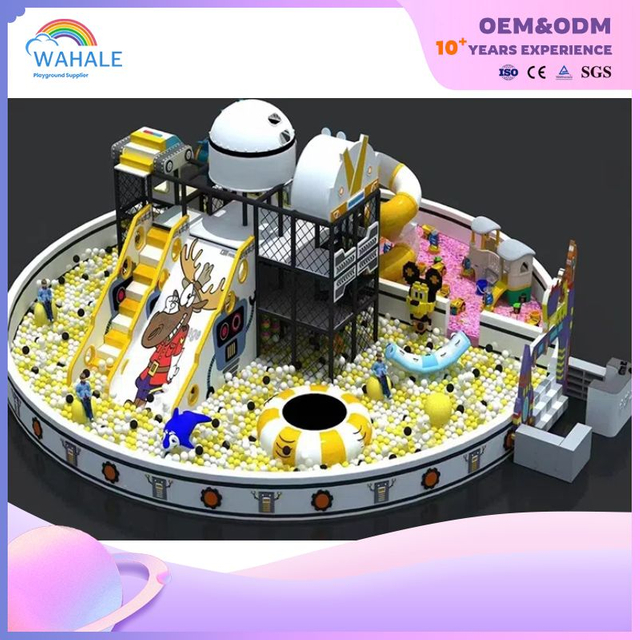 Red Color Custom Indoor Racing Theme Children's Round Ocean Ball Pool Playground Equipment Wholesale