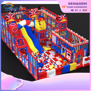 Playground Cheerleading Playground Set Entertainment British Theme Indoor Different Spaces Can Be Customized Design