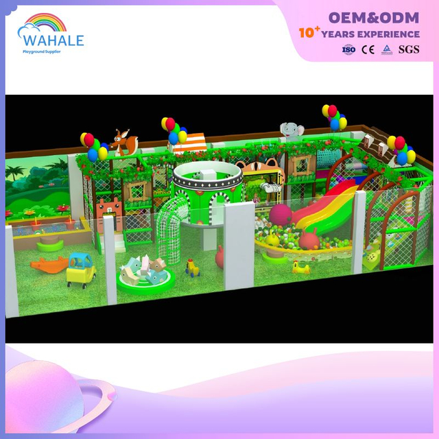 Macaron Theme Children's Indoor Playground Equipment Amusement Park Set Game Equipment Wholesale