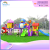 Outdoor Plastic Slide Amusement Park Customized Children's Playground Equipment Wholesale