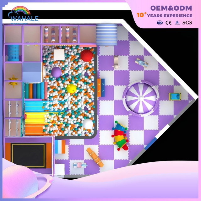 Clock Theme Custom Children's Indoor Playground Equipment Wholesale