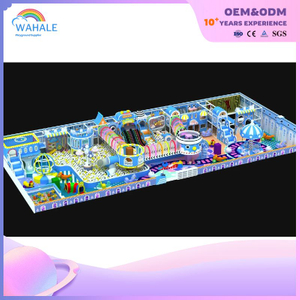 Mall Indoor Blue Theme Customized Children's Playground Indoor Fantasy Amusement Park Equipment