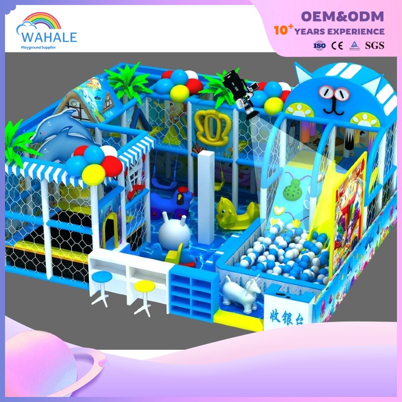 Marine Theme Indoor Playground Equipment Tailored To The Children's Indoor Play Area