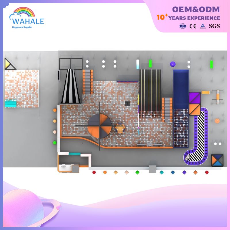 New Zealand dynamic indoor playground FEC equipment Adventure Park customized by Sadie Entertainment