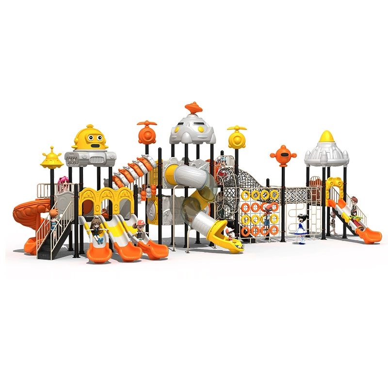High-rise black woven network walkway