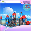 Park Outdoor Color Space Theme Customized Children's Slide Playground Equipment Supplier