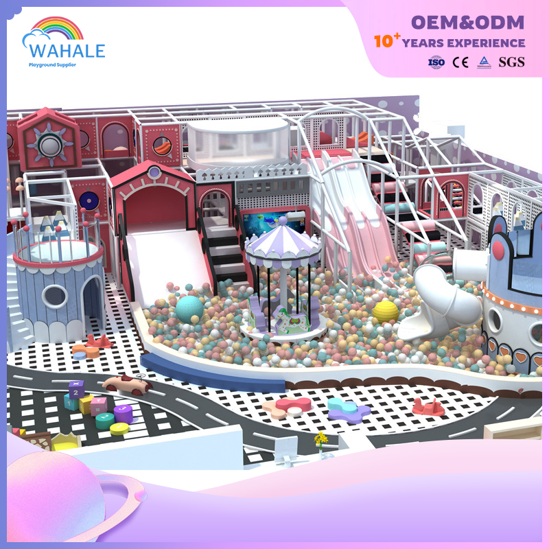 Sales Center Indoor Castle Theme Custom Children Soft Decoration Playground Equipment Builder