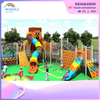 Scenic Area Outdoor My World Theme Customized Playground Children Color Castle Modeling Playground Equipment
