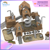 Scenic Spot Outdoor Wooden House Modeling Custom Children's Sand Pond Playground Equipment Supplier