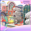 Early Education Center Indoor Color Castle Shape Children's Soft Maze Playground Equipment
