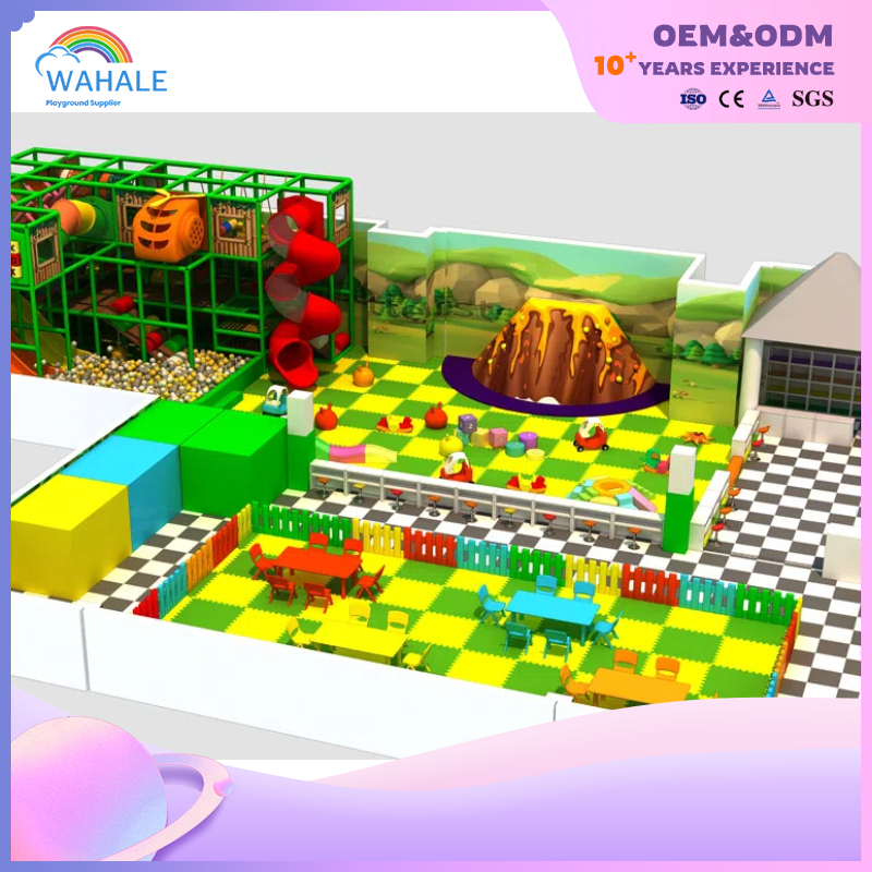 Kindergarten Indoor Forest Theme Customized Children's Physical Training Playground Equipment