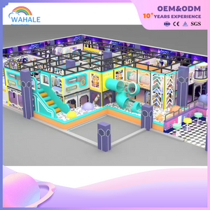 Mall Interior Purple Space Theme Custom Soft Decoration Sports Playground Equipment Supplier