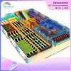 Mall Indoor Children's Expansion Parkour Trampoline Park Children's Physical Training Playground Equipment
