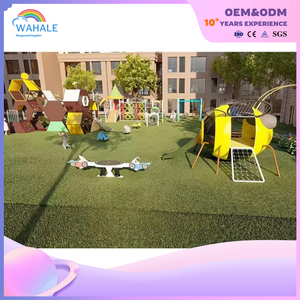 Kindergarten Outdoor Cartoon Wooden Children Sports Playground Equipment Supplier