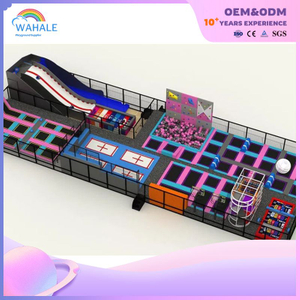 Professional Indoor Children's Sports Trampoline Park Customized Soft Parkour Park Facilities for Sale