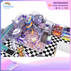 Mall Indoor Purple Video Game Theme Custom Children's Games Sports Playground Equipment Manufacturers