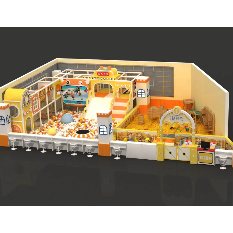 Barn theme sand pond