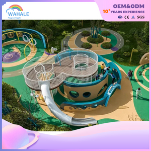 Scenic Area Outdoor Wooden Children's House Modeling Game House Playground Equipment Suppliers