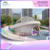 Custom Park Outdoor White Planet Shape Children's Playground Equipment Manufacturer