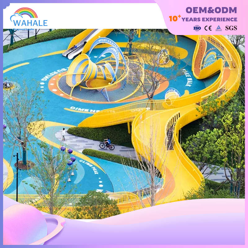 Scenic Spot Outdoor Space Theme Customized Children's Playground Equipment Suppliers