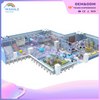 Sales Center Outdoor Pink Purple Children's Cartoon Soft Installation Playground Equipment Dealer