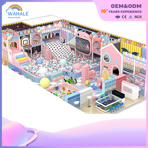 Kindergarten Indoor Candy Theme Customized Children Soft Decoration Castle Playground Equipment Dealer