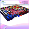 Macaron Color Indoor Soft Parkour Trampoline Park Equipment Customization Wholesale