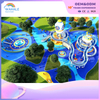 Rocket Shape Outdoor Sports Playground Customized Children's Interstellar Theme Park Equipment Factory
