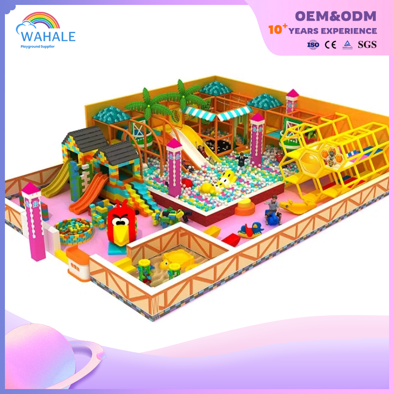 Kindergarten Indoor Bell Tower Modeling Custom Soft Decoration Children's Playground Equipment Dealer