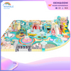 Early Education Center Indoor Green Machine Theme Customized Soft Decoration Children's Sports Playground