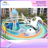 Blue Department Outdoor Spaceship Modeling Customized Children's Playground Equipment Supplier
