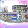 Video Game Theme Custom Shopping Mall Indoor Physical Training Trampoline Park Equipment Supplier