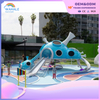 Outdoor Children's Cartoon Egg Stainless Steel Slide in Shopping Mall Non-powered Playground Equipment